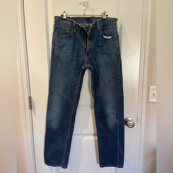 Levi 505 Blue Jean 33x32 (Blank Tab Jeans) - Picture 1 of 4